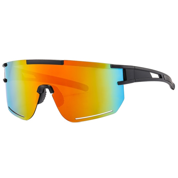 Cykling Utomhussport Solskydd Solglasögon Löpsportglasögon mot vind Sand Ögonskyddsglasögon Light Blue Polarized