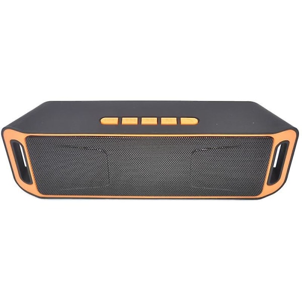 Högkvalitativ bärbar Bluetooth 4.0 trådlös högtalare Orange