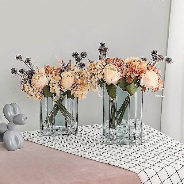 Lysfarget Kunstig Blomst Utsøkt Ingen Visning Falsk Silkeblomst Simuleringsrose for Hjemmet White