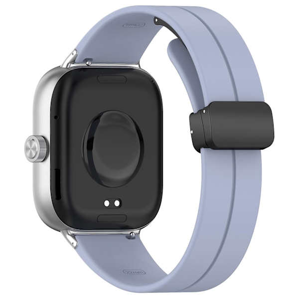 Vaaleansininen magneettisoljellinen silikonihihna, yhteensopiva Xiaomi Mi Band 8 Pron kanssa