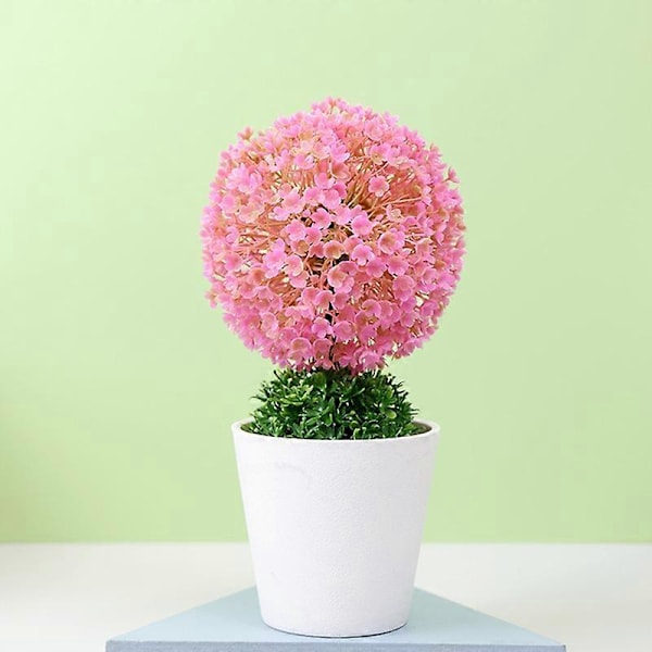 Realistiset Teko Ruukkukasvit Eloisat Ei-haalistuvat Koristeelliset Hyvännäköiset Keinotekoiset Mini Bonsai Puu Ruukku Kodin Sisustus Orange