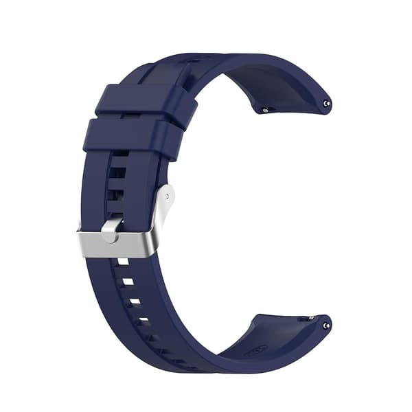 Midnatsblå Midnatsblå kompatibel med Huawei Watch 3 / 3 Pro silikone urrem