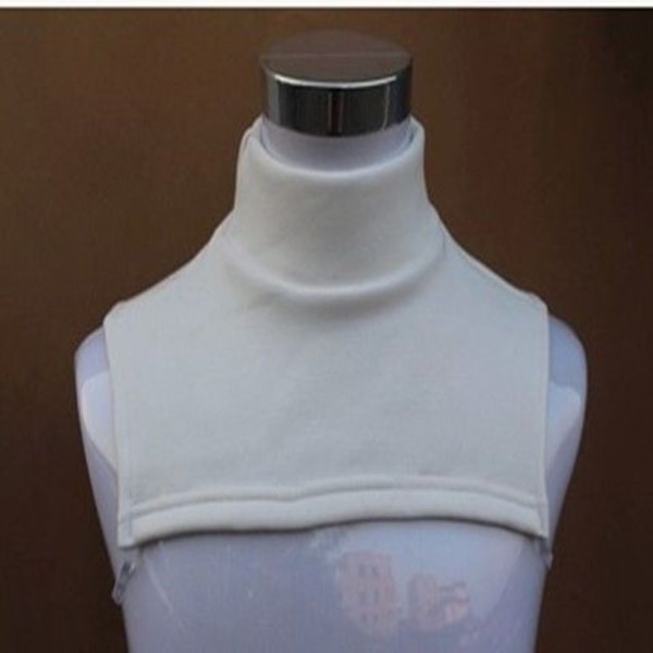 Dame falsk krave Dekorativt Unisex Tørklæde Pullover Hold Wa Light gray L size less than 75kg