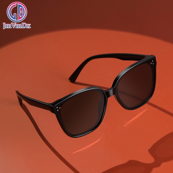 Barnsolglasögon Silikon UV-skydd Polariserat ögonskydd Modesolglasögon Solskyddsglasögon Beige frame Black and Grey lens