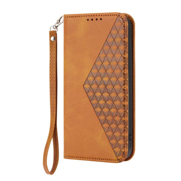 Etui til iPhone 13 mini Orange Diamant armbånd
