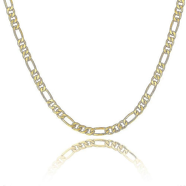 Herr Robust Halsband Kedja 5mm Bredd Rostfritt Stål Halsband