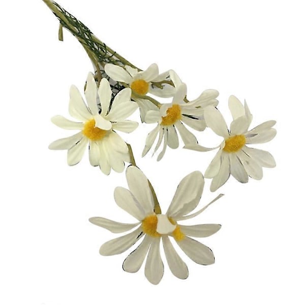 1 stk. Kunstig Krysantemum Bonsai Kafé Hage Hjem Bryllupsfest Hjemmeinnredning White
