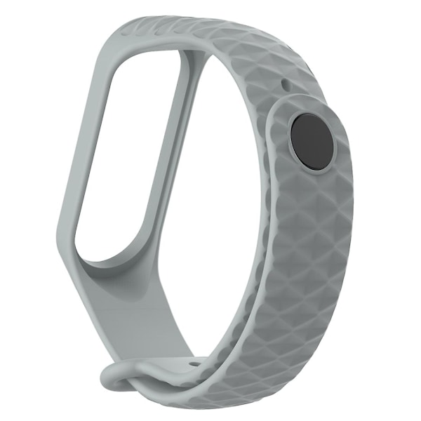 Grå Grå kompatibel med Xiaomi 3 / 4 Rem