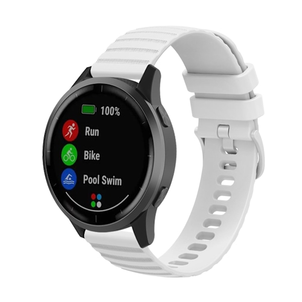 Solid farge silikonklokkereim kompatibel med Xiaomi Mi Watch Color