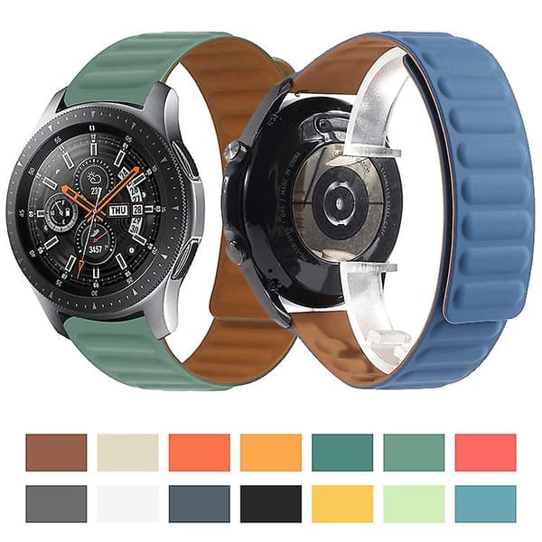 Sort Sort kompatibel med Huawei Watch 3 / 3 Pro Silikone Urrem