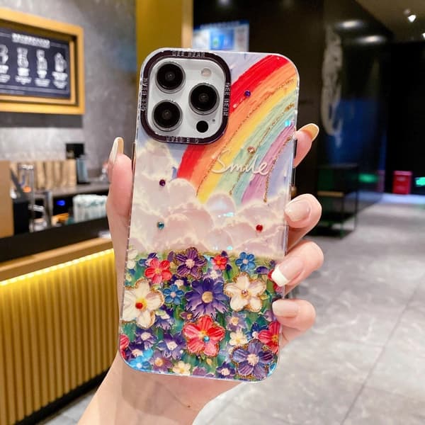 Etui til iPhone 14 Pro Max Rhinestone Accent Noz31667