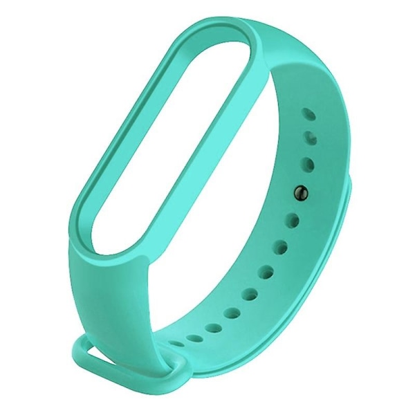 Mintunvihreä Mintunvihreä yhteensopiva Xiaomi Mi Band 6:n kanssa (ca8856) Silikoninen ranneke