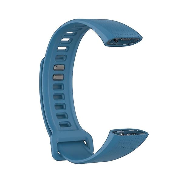 Midnattsblå Midnattsblå kompatibel med Huawei Band 2 Pro silikonrem