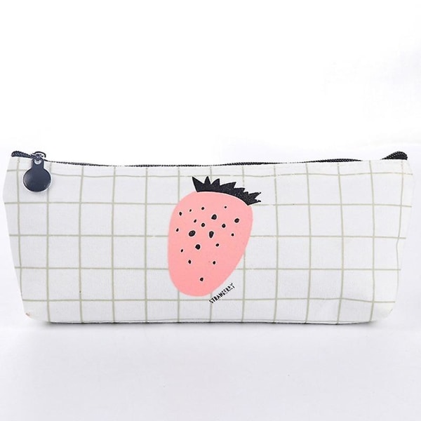 Enkelt Sweet Strawberry/granatäpple Canvas Case Straberry