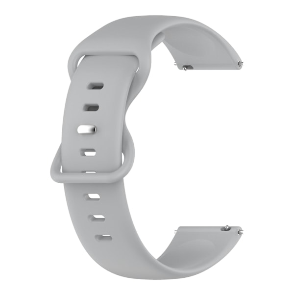 Grå Grå Silikone Urrem kompatibel med Garmin Vivoactive3