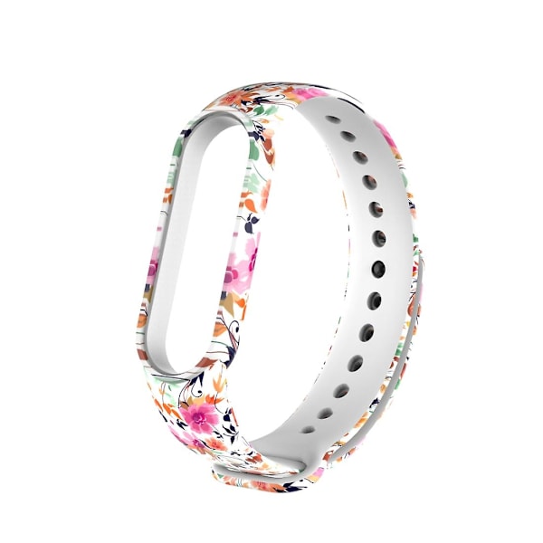 Fugle og Blomster Fugle og Blomster kompatibel med Xiaomi Mi Band 5 Tpuwatchband