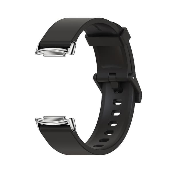 Grøn Sølv Grøn Sølv Mijobs Silikone Urrem kompatibel med Fitbit Charge5