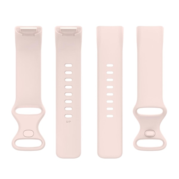 Hiekka Pinkki Hiekka Pinkki yhteensopiva Fitbit Charge 5 Silikoni Rannekkeen S kanssa