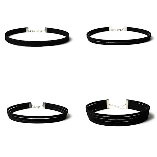 Dame falsk krage Avtakbar halv DIY Ornament Choker /Halskjede 225