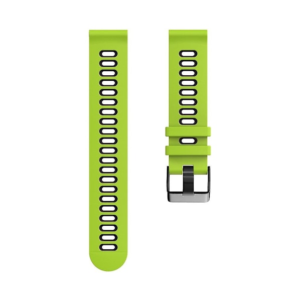 Hvit Oransje Hvit Oransje 20mm Flerfarget Silikonrem kompatibel med Honor Magic Watch 2 42mm