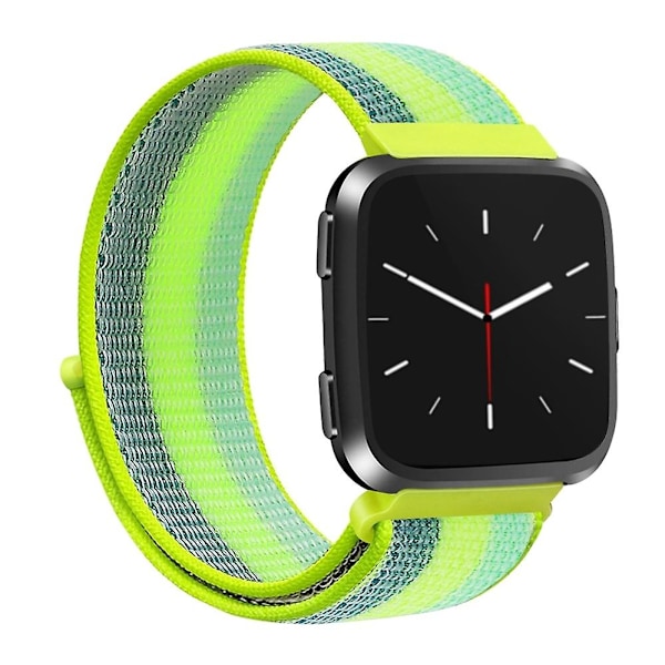Pollen Gul Pollen Gul Nylonrem kompatibel med Fitbit Versa 1 / 2