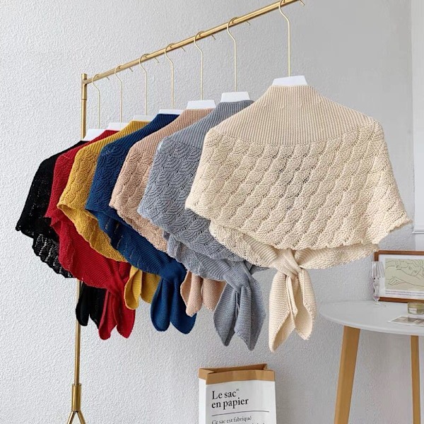Naisten tekoviuluska Shawl Western Dress 21 Internet Popular Su Khaki
