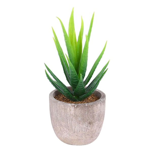 Kunstig Bonsai Charmerende Falsk Potteplante Havefigurer til Park Light green