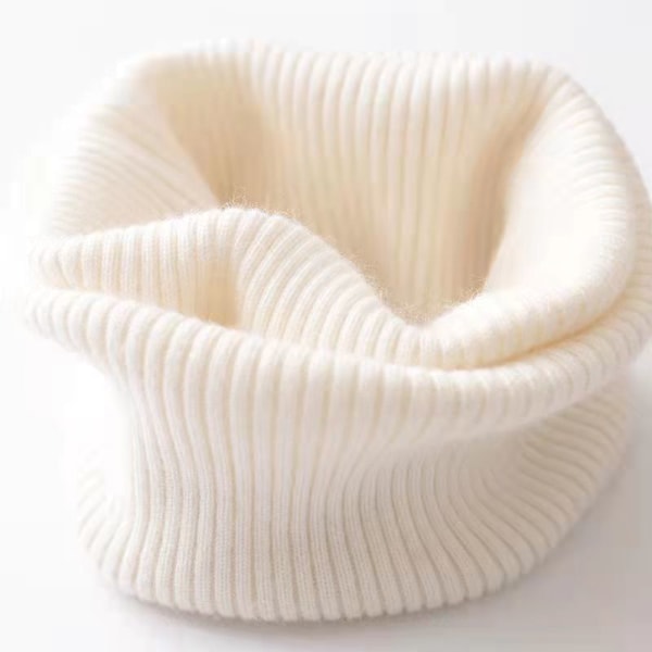 Dam fejk krage Cervical Support Höst och Vinter Varm White