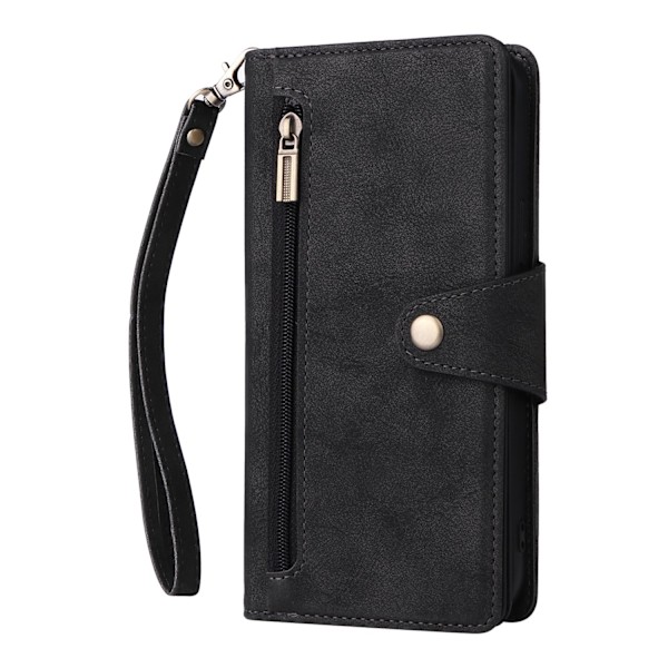Etui til iPhone 16 sort OnePlus Rivet Wallet med kortholder OnePlus Zipper Wallet med kortholder