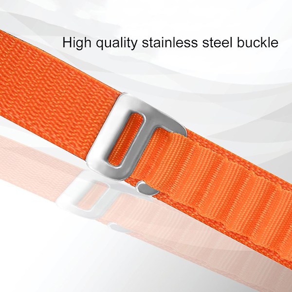 Sort Sort Nylon Loop Urrem kompatibel med Xiaomi Mi Band 3 / 4 / 5 / 6 / 7