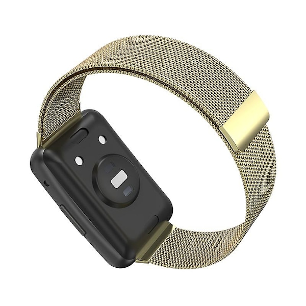 Champagneguld Champagneguld kompatibel med Huawei Watch Fit Milanese Klockarmband