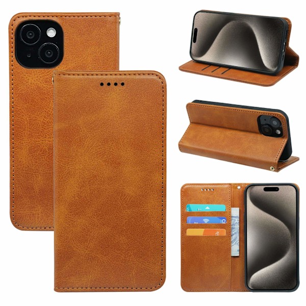 Etui til iPhone iPhone 16E gul Magnetisk