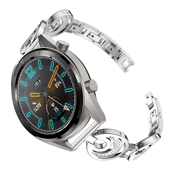 Sølv Sølv kompatibel med Huawei Watch Gt2e Aluminium Legering Rem