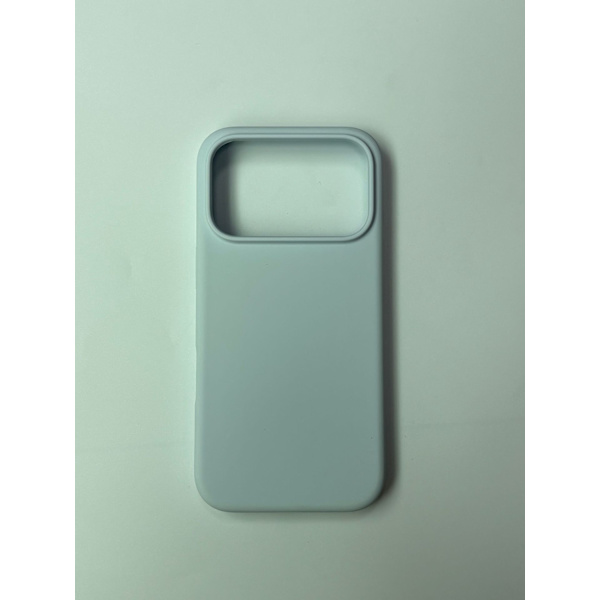 Fodral för iPhone 17 e Magnetisk Silikon Ljusgrå