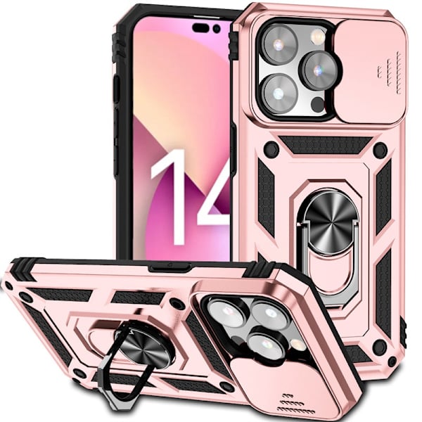 Kotelo iPhone 16 e Sergeants Sliding Window Ring Ruusukulta