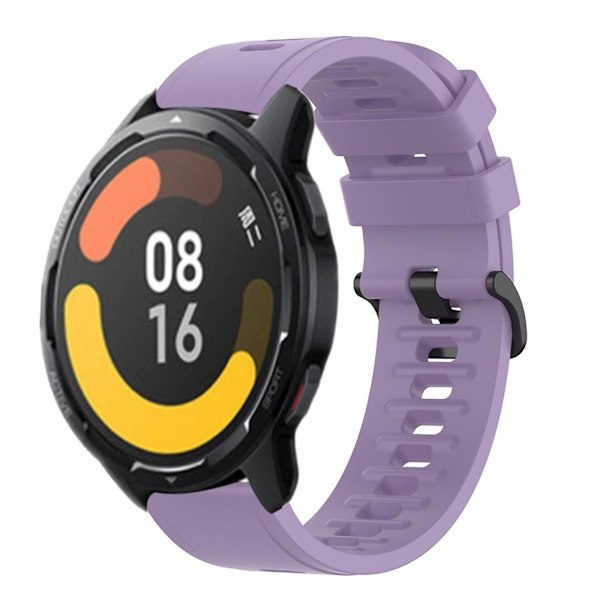 Purppura Pehmeä Silikoni Kellon Ranneke yhteensopiva Xiaomi Mi Watch Color 2 kanssa