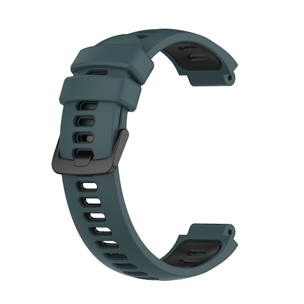 Olivengrøn   Sort Olivengrøn   Sort Silikone Urrem kompatibel med Garmin Approach S20 kompatibel med Garmin Approach S20