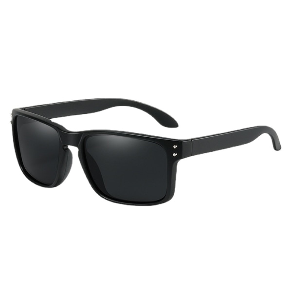 Polariserade solglasögon Utrikeshandel Sportsolglasögon Utomhusfiske Cykling Körbox Black Frame gray piece