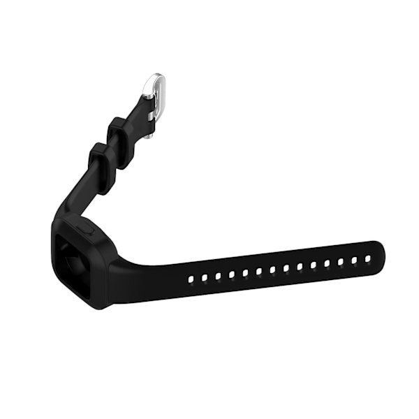 Svart Svart kompatibel med Garmin Vivofit Jr3 Silikon Enfärgat Armband