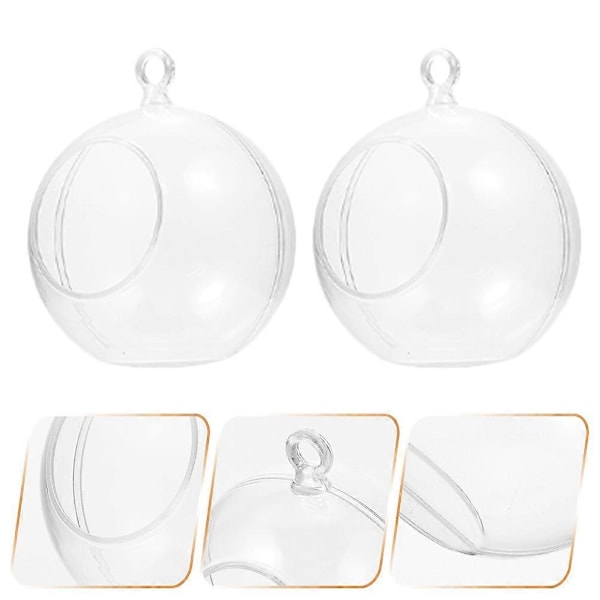 Glass Hengende Lysestake - 10 stk. Jul