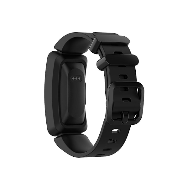 Sort Sort Smartwatch Silikone Urrem kompatibel med Fitbit Inspire Hr (hvid)