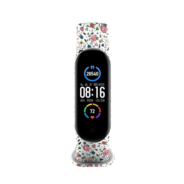 Grass Grass kompatibel med Xiaomi Mi Band 5 Tpuwatchband