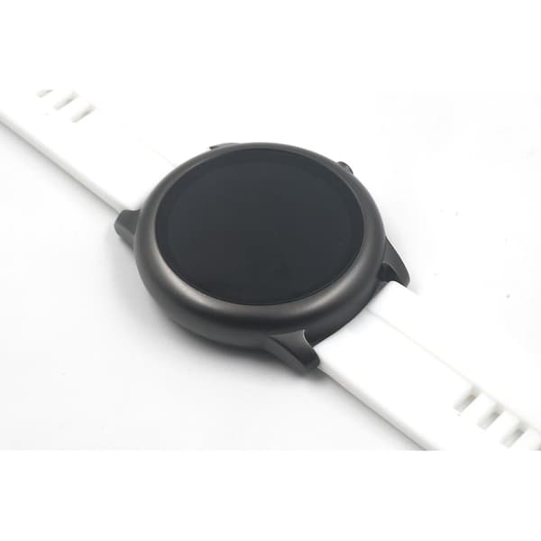 Vit silikonrem kompatibel med Xiaomi Haylou Solar Watch