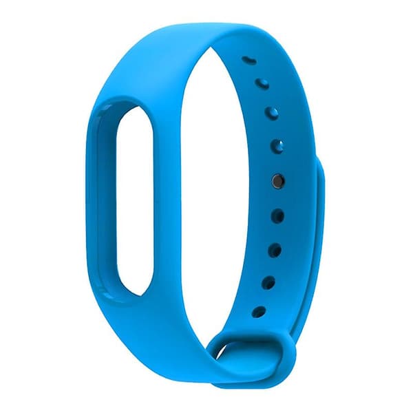 Blå Blå Silikone Urrem kompatibel med Xiaomi Mi Band 2