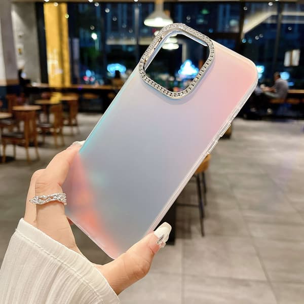 Kotelo iPhone 16 Prolle Glitter Diamond Accent Strassi Accent Noz28369