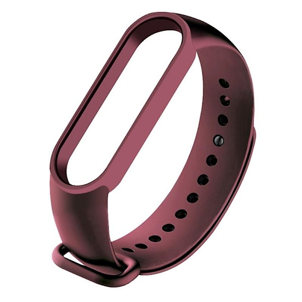Vinrød Vinrød kompatibel med Xiaomi Mi Band 6 (ca8856) Silikone Urrem