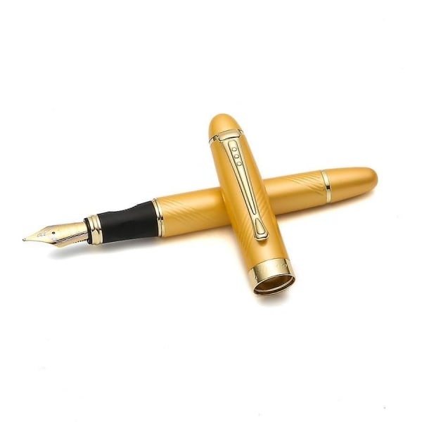 Klassisk reservoarpenna Trim Iraurita spets medium Skriva för kontor Signatur & Spiral Gold