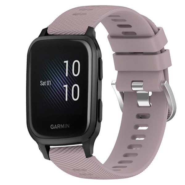 Roland Lila Roland Lila Mjukt Silikon Armbandsur Kompatibelt med Garmin Venu Sq