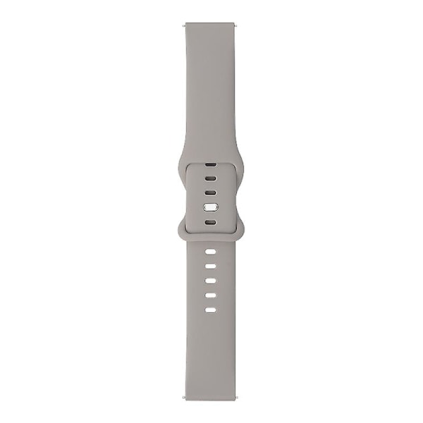 Grå Grå kompatibel med Huawei Watch Gt 2 42mm silikonerem