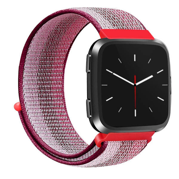Berry Berry Nylonarmband kompatibelt med Fitbit Versa 1 / 2